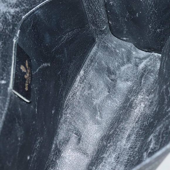 GUCCI GG Supreme Web Sherry Line Clutch Bag Black Gold 156 01 031 Auth bs16653 - Picture 15 of 16